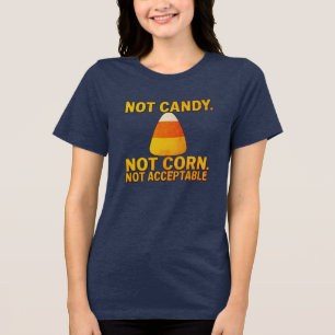 Candy Corn = fraude Tri-Blend Shirt