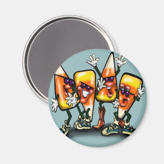 Candy Corn Gang Magneet (Voorkant / Achterkant)