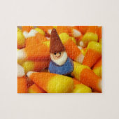 Candy Corn Gnome Puzzle Legpuzzel (Horizontaal)