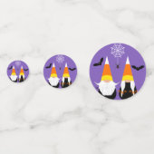 Candy Corn Gnomes Confetti (Achterkanten)