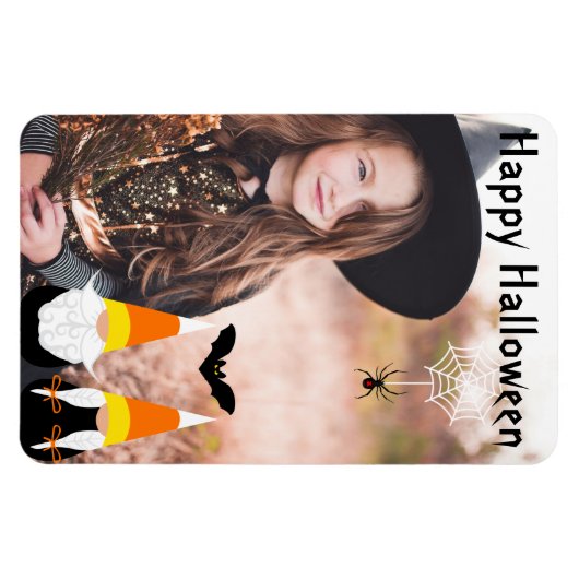 Candy Corn Gnomes Magneet (Horizontaal)