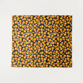 Candy Corn Halloween Achtergrond Wandkleed (Voorkant (horizontaal))