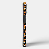 Candy Corn Halloween Black en Sinaasappel Case-Mate iPhone Case (Achterkant / Rechts)