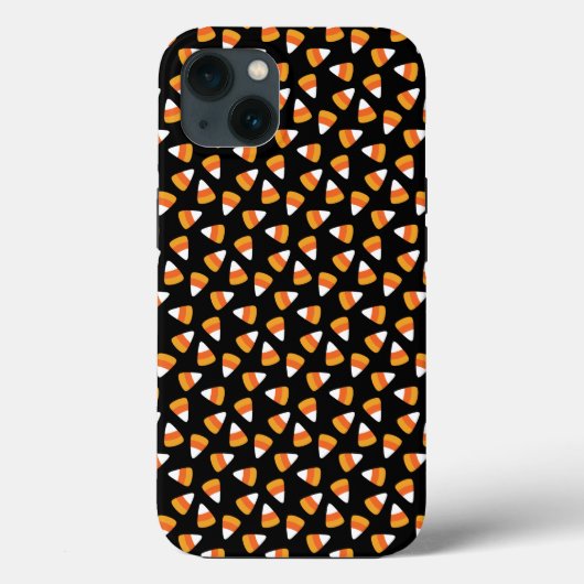 Candy Corn Halloween Black en Sinaasappel Case-Mate iPhone Case (Achterkant)