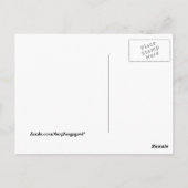 Candy Corn Halloween Boo Party Briefkaart (Achterkant)