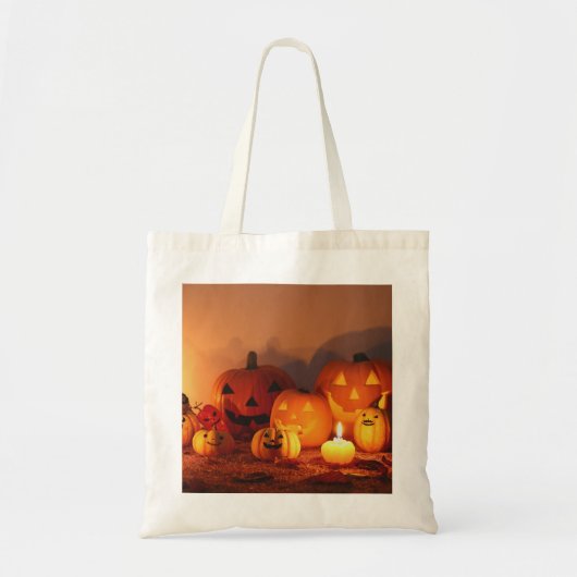 Candy Corn Halloween Boodschappentas Tote Bag (Voorkant)