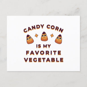 Candy Corn Halloween Briefkaart