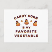 Candy Corn Halloween Briefkaart (Voorkant)