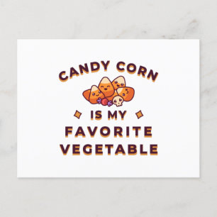 Candy Corn Halloween Briefkaart