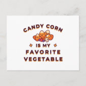 Candy Corn Halloween Briefkaart (Voorkant)