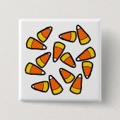 Candy Corn Halloween Button (Voorkant)
