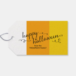 Candy Corn Halloween Cadeau Labels Cadeaulabel