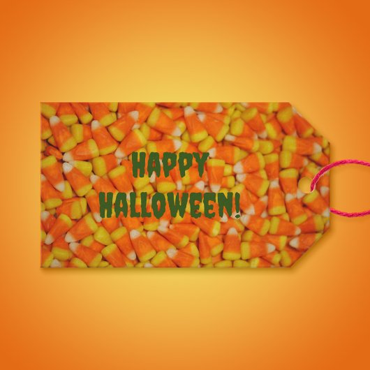 Candy Corn Halloween Cadeaulabel