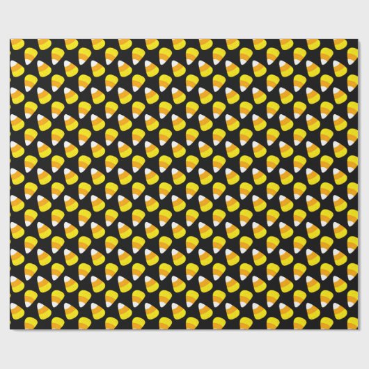 Candy Corn Halloween Cadeaupapier (Vlak)