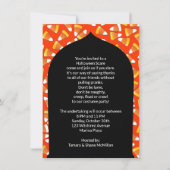 Candy Corn Halloween Costume Party Invitation Kaart (Voorkant)