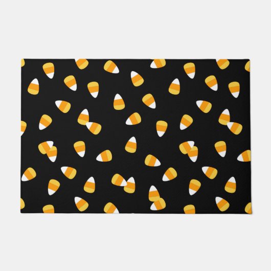 Candy Corn Halloween Deurmat (Voorkant)