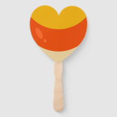 Candy Corn Halloween Handwaaier (Achterkant)