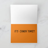 CANDY CORN HALLOWEEN KAART (Binnen)