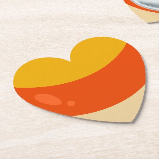 Candy Corn Halloween Kartonnen Onderzetters (Gekanteld)