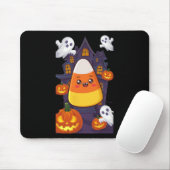 Candy Corn Halloween kostuum Muismat (Met muis)
