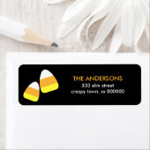 Candy Corn Halloween Labels (Insitu)