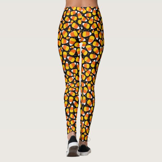 Candy Corn Halloween Leggings (Achterkant)