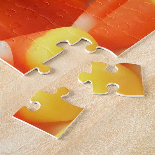 Candy Corn Halloween Legpuzzel (Zijkant)