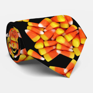 Candy Corn Halloween necktie - STROPDAS HARD