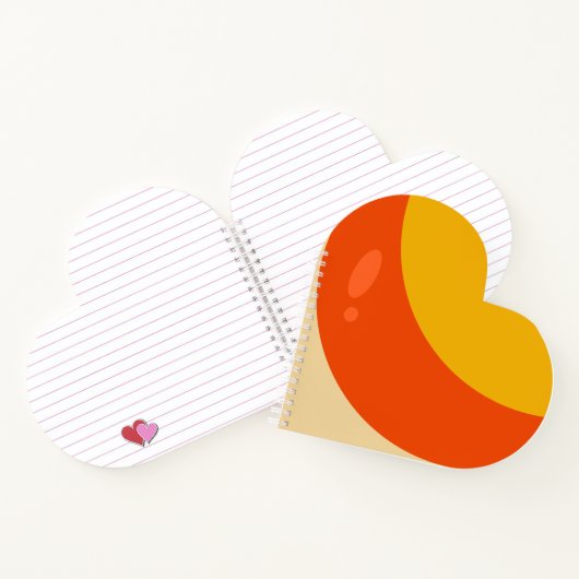 Candy Corn Halloween Notitieboek (Binnen)