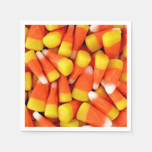 Candy Corn Halloween Paper Party Servet (Voorkant)