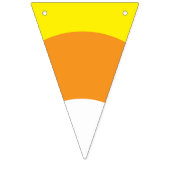 Candy Corn Halloween Party bunting banner (Tweede vlag)