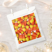 Candy Corn Halloween Party Paper Bedankzakje (Geknipt)