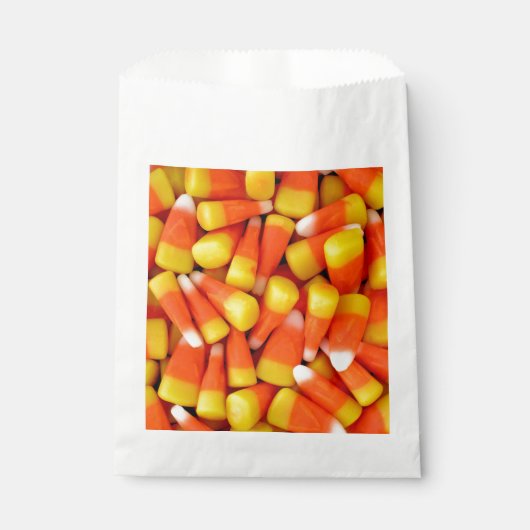 Candy Corn Halloween Party Paper Bedankzakje (Voorkant)