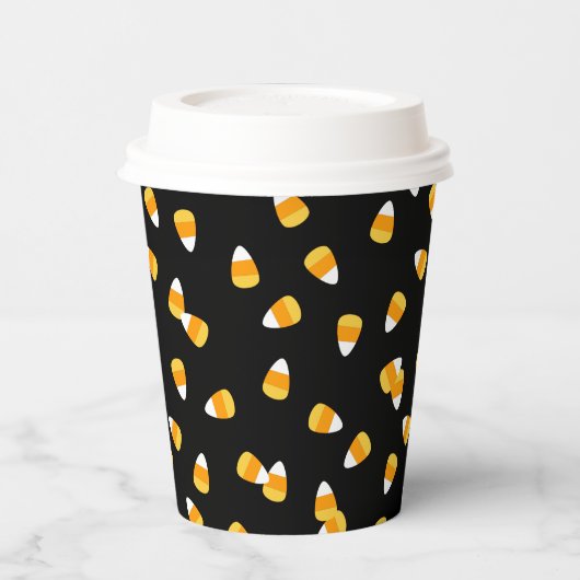 Candy Corn Halloween Party Papieren Bekers (Links)