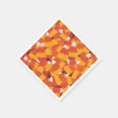 Candy Corn Halloween Party Servet (Hoek)