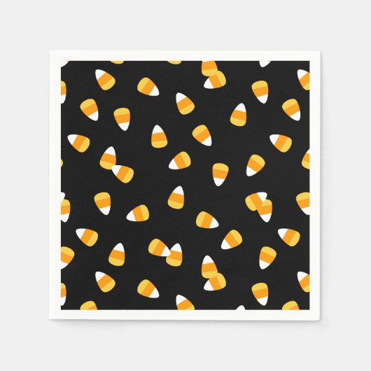 Candy Corn Halloween Party Servet (Voorkant)
