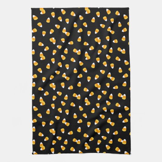 Candy Corn Halloween Party Theedoek (Verticaal)