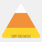 Candy Corn Halloween Persoonlijk Sticker (Voorkant)