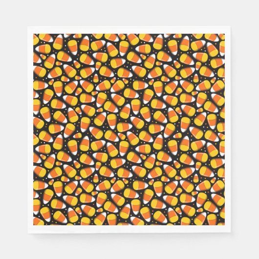 Candy Corn Halloween Servet (Voorkant)