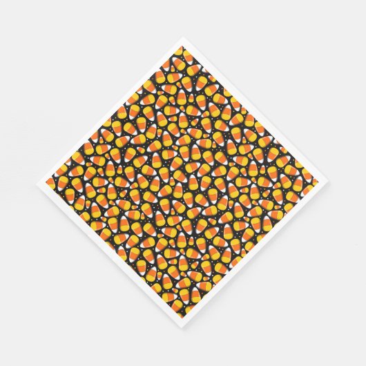 Candy Corn Halloween Servet (Hoek)