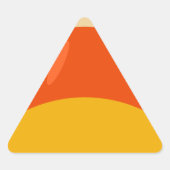 Candy Corn Halloween Sticker (Voorkant)
