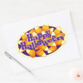 Candy Corn - Halloween Sticker (Envelop)