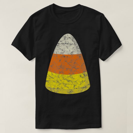 Candy Corn Halloween T-shirt (Design voorkant)