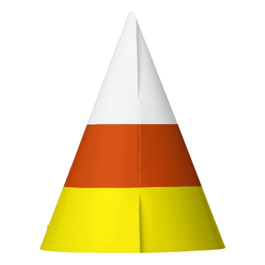 Candy Corn Halloween Thanksgiving Fun Novelty Feesthoedjes (Achterkant)