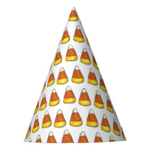 Candy Corn Halloween Thanksgiving Trick or treat Feesthoedjes