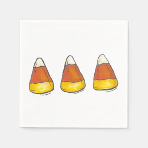 Candy Corn Halloween Thanksgiving Trick or treat Servet