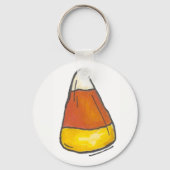 Candy Corn Halloween Thanksgiving Trick or treat Sleutelhanger (Voorkant)