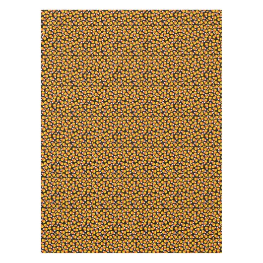 Candy Corn Halloween Trick or treat Pattern Tafelkleed (Voorkant)