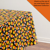 Candy Corn Halloween Trick or treat Pattern Tafelkleed