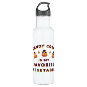 Candy Corn Halloween Waterfles (Voorkant)